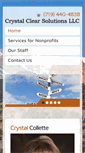 Mobile Screenshot of crystalclearsolutionsllc.net